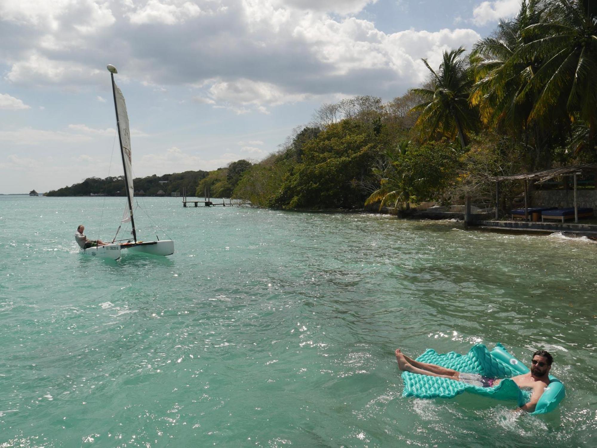 Villa Santuario Lake Front Oasis Bacalar Zewnętrze zdjęcie